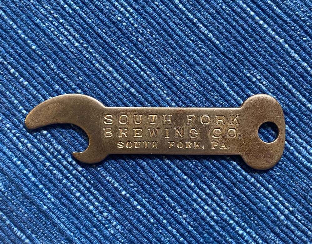 Vintage South Fork Brewing Co. Pennsylvania Advertising Beer Bottle Opener 106B